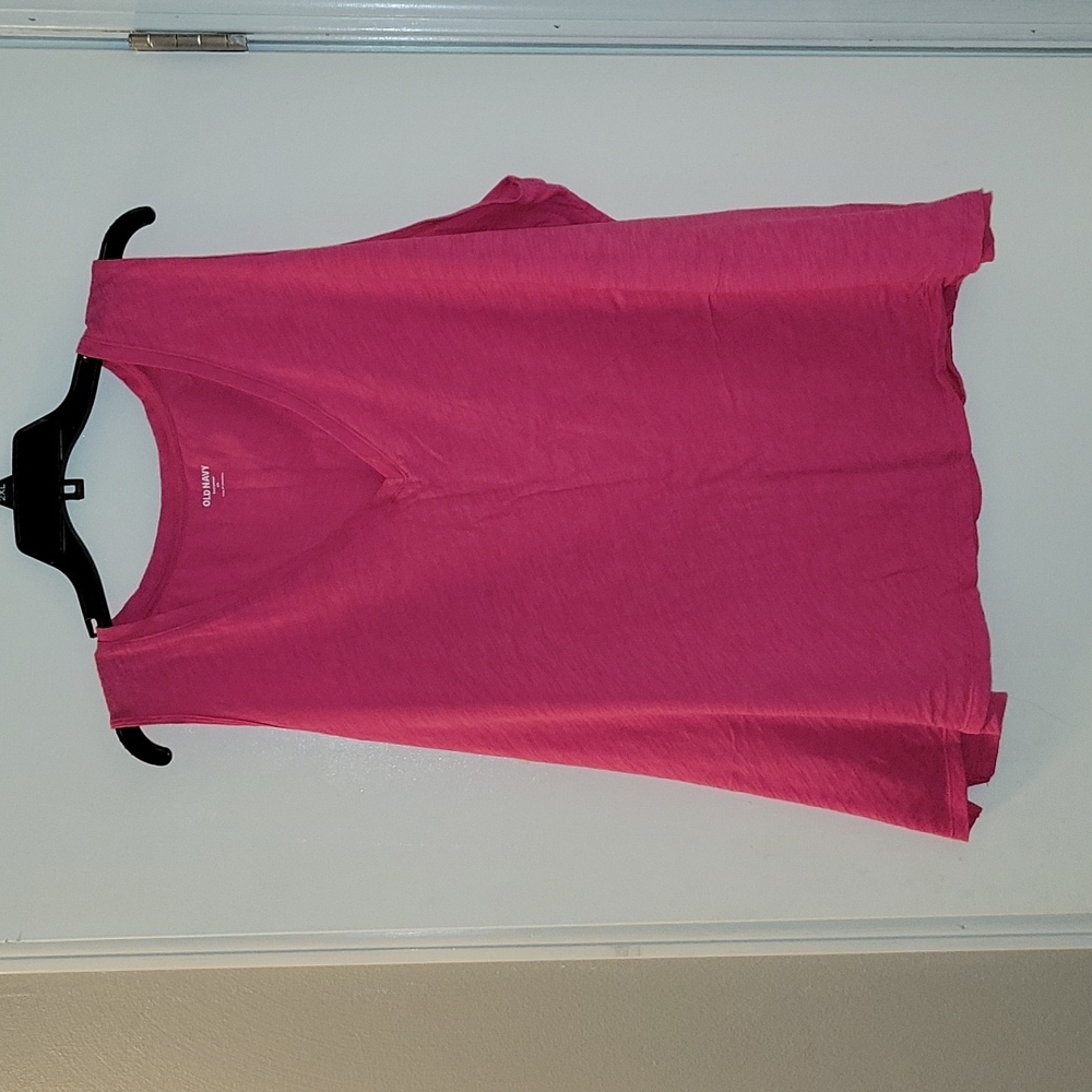 Old Navy Everywear Tank Top, 4X, Pink, Like new
